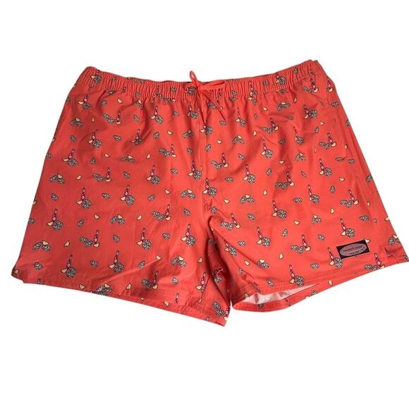 Vineyard Vines Men's Oyster Print Swim Trunks XXL Multicolor - Picture 1 of 14